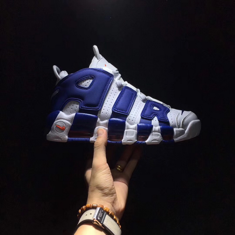 Authentic Nike Air More Uptempo “White Blue”